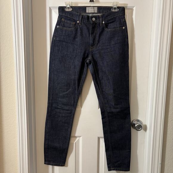 Everlane Dark Wash Ankle Jeans Size 27 - Picture 2 of 7